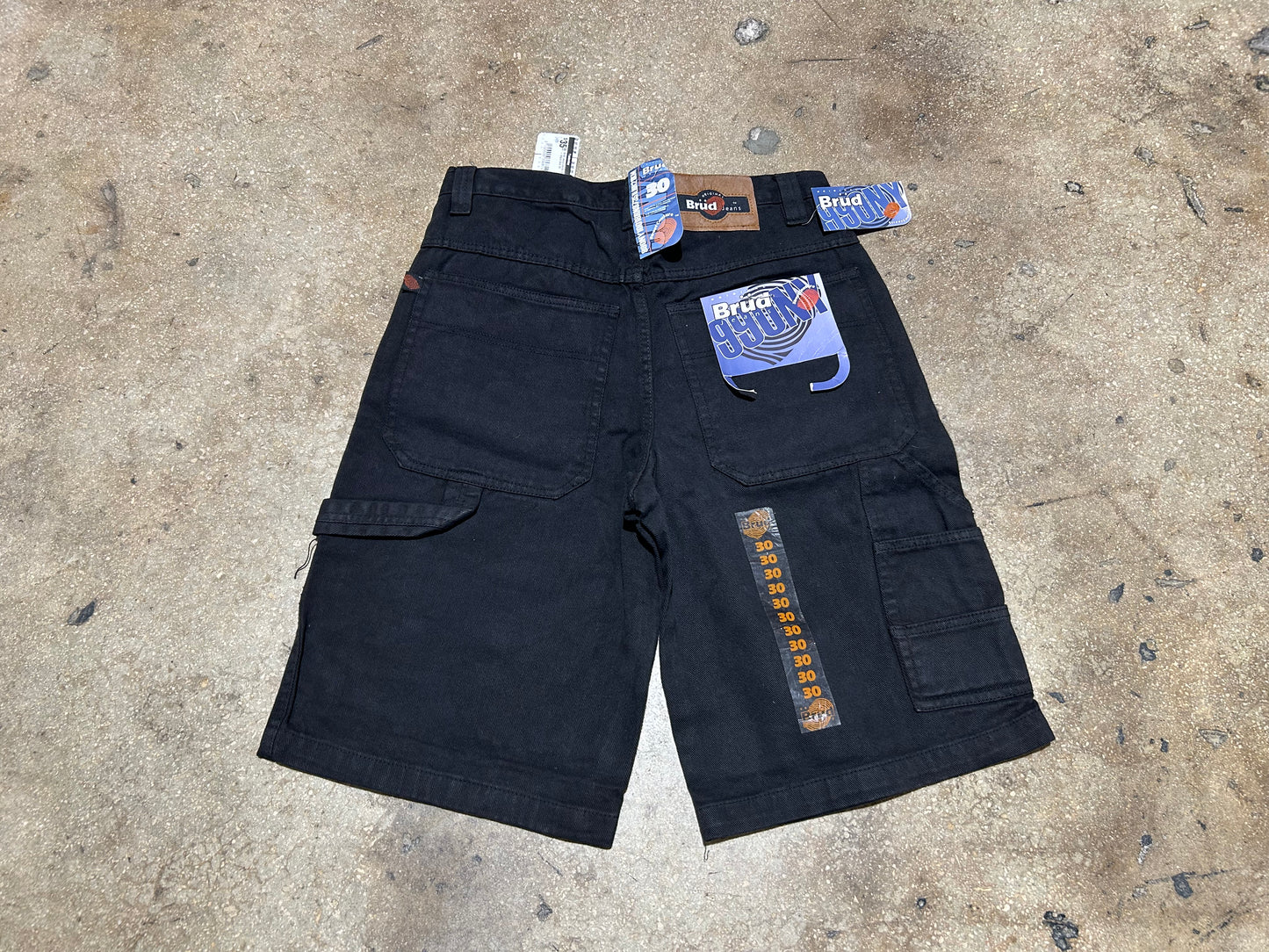 Brud Jeans Denim Shorts - Black Size 30