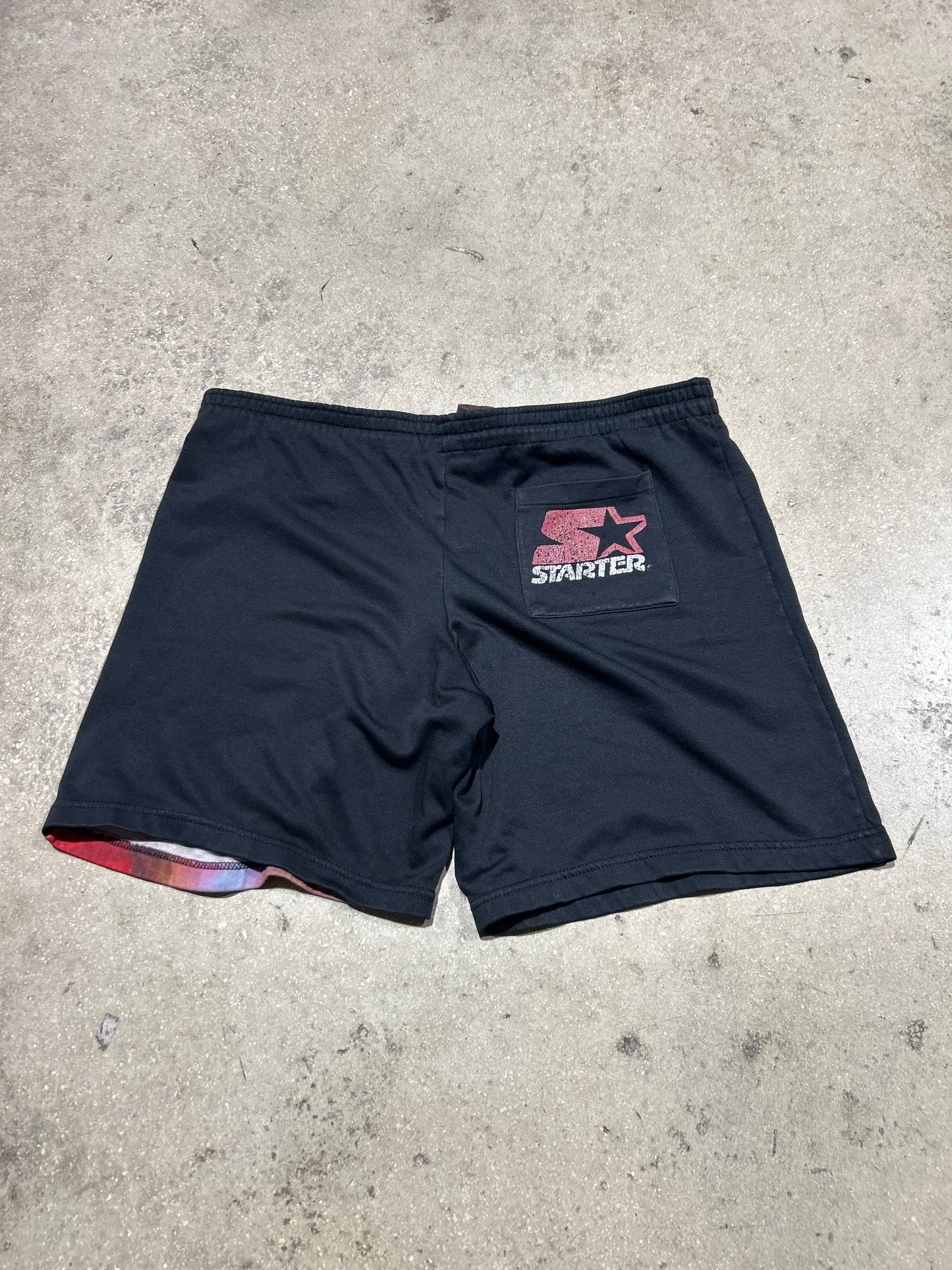 Michael Jordan Chicago Bulls Shorts - Black/Red Size Large