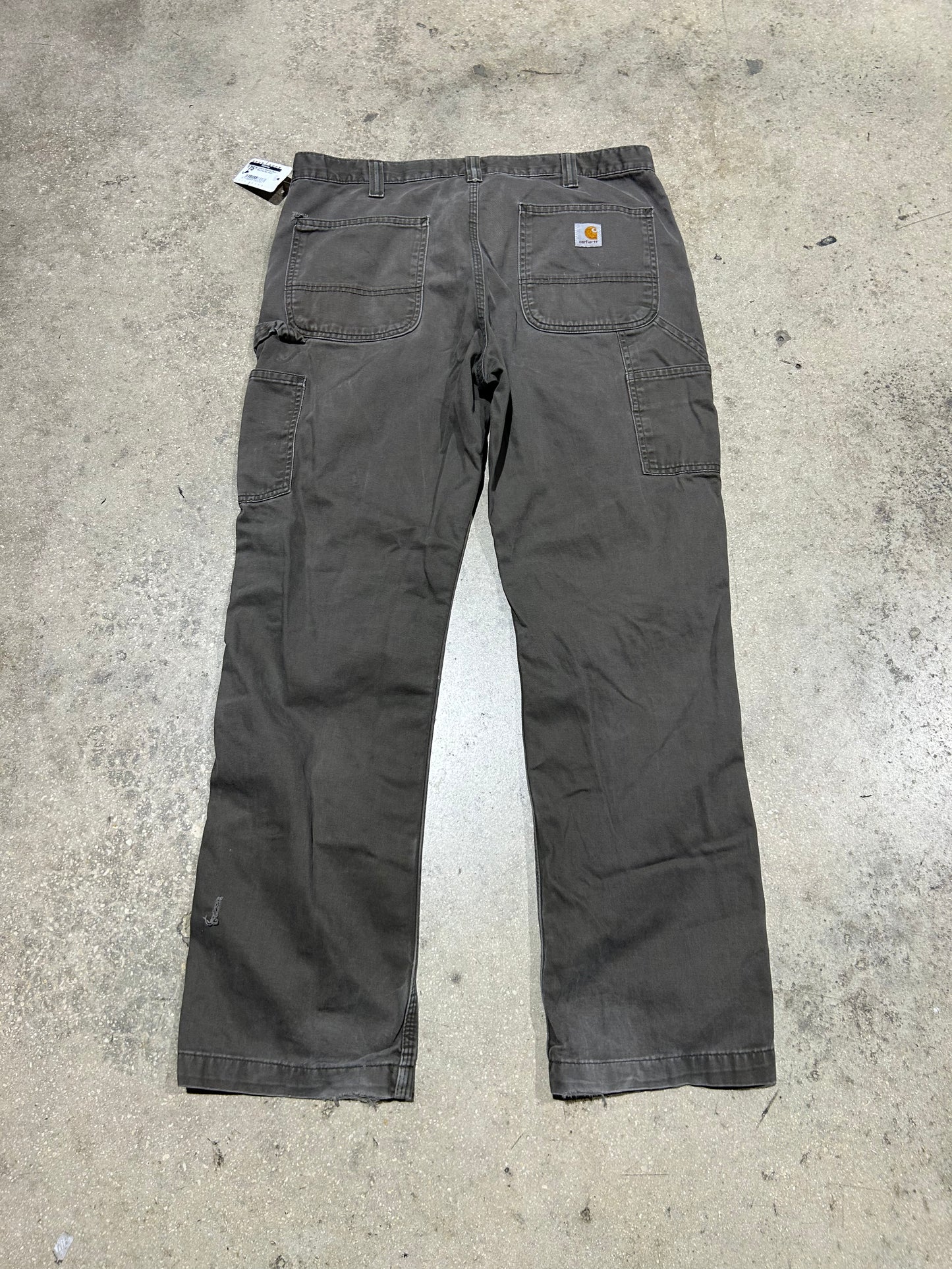 Carhartt Carpenter Pants - Dark Grey Size 36x32