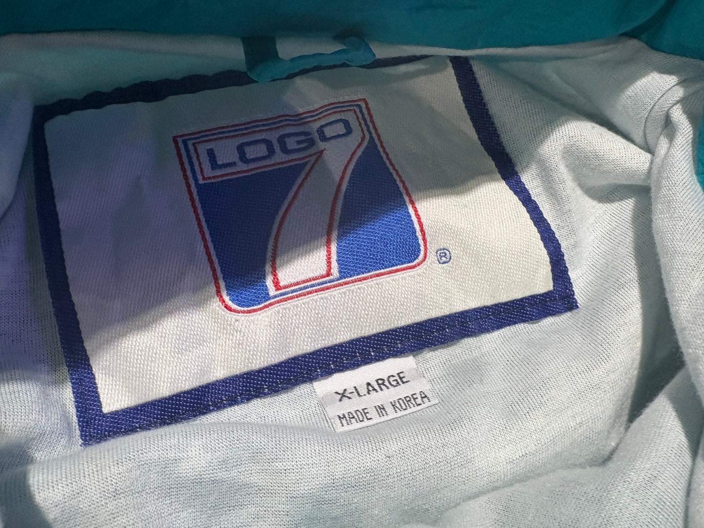 1993 Florida Marlins Windbreaker Jacket - Teal/Black Size XL