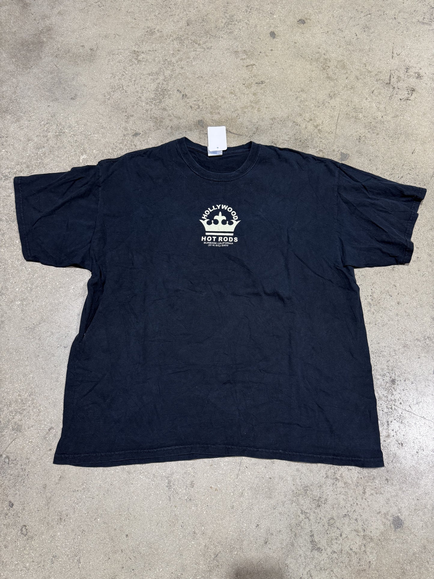 Hollywood Hot Rods Burbank California - Black Size XL