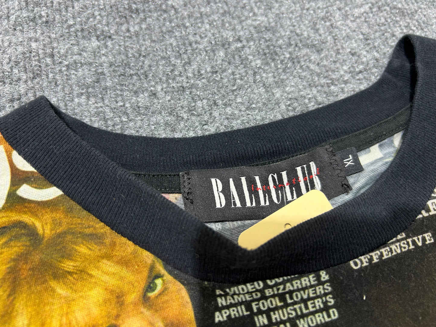 BALLCLUB Hustler Magazine AOP Tee - Multi Size XL