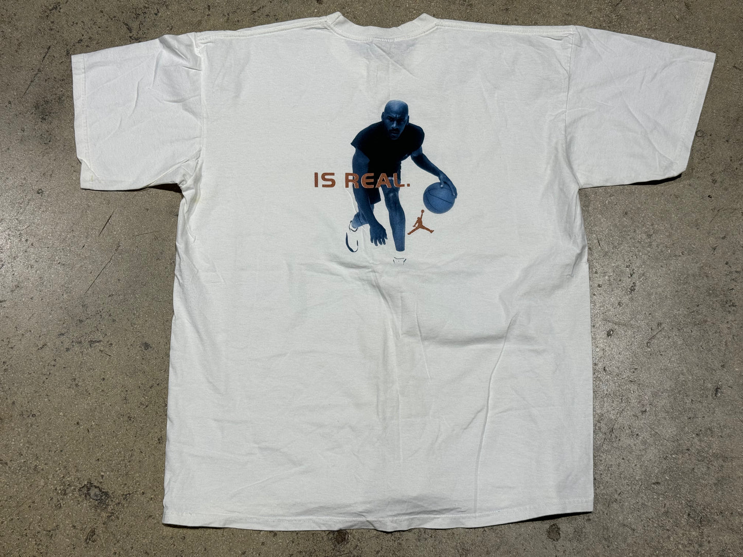 Jordan Fear Is An Illusion Tee - White Size XL
