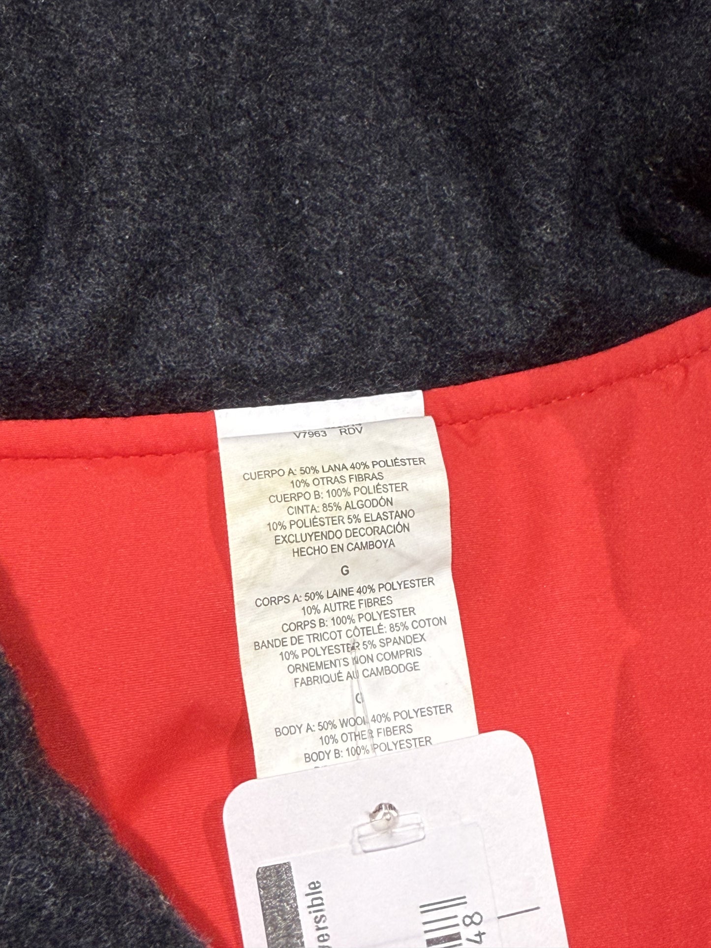 Champion Nas Reversible Jacket Size Large
