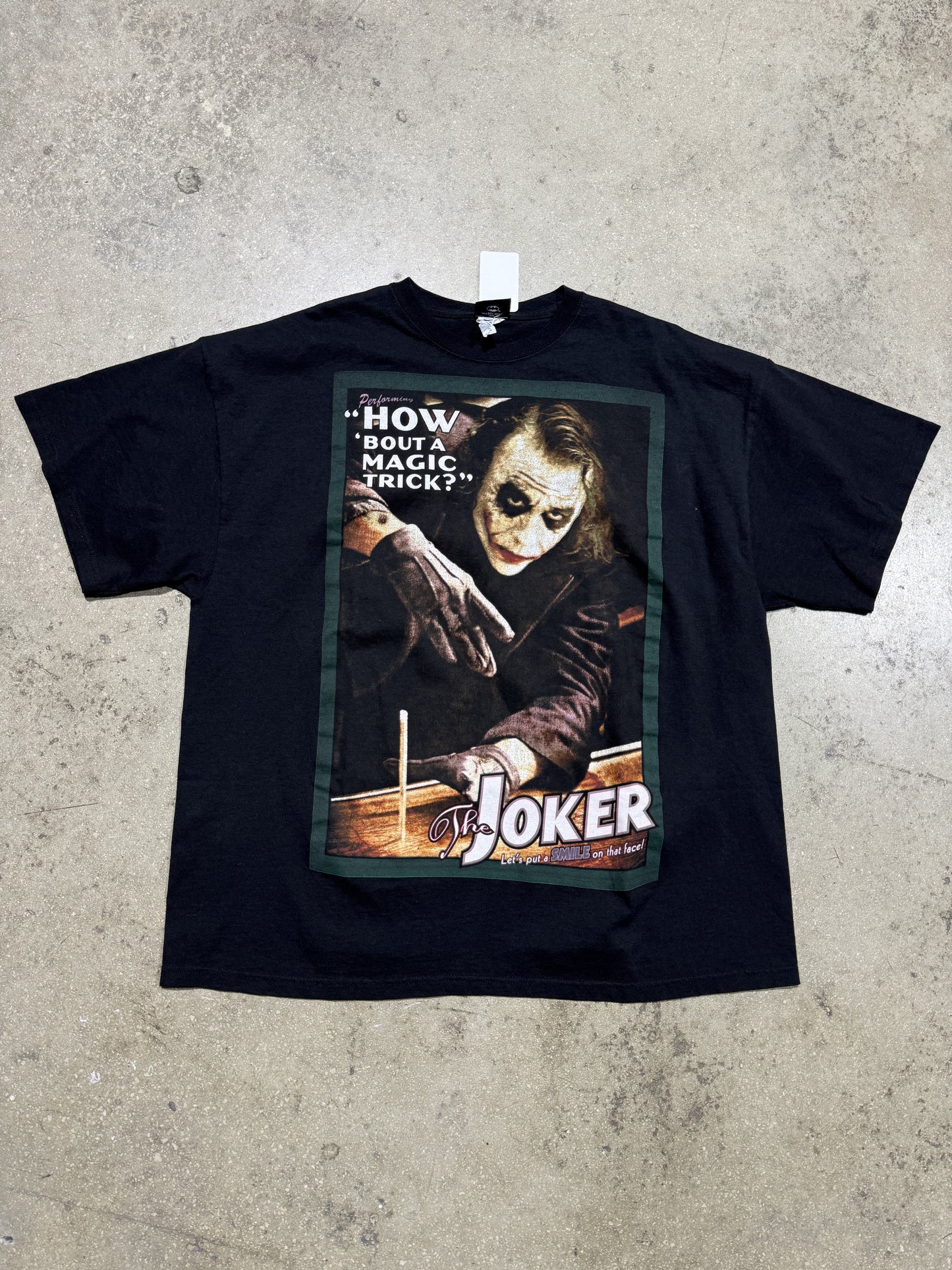 2008 Joker Magic Trick Tee - Black Size XXL