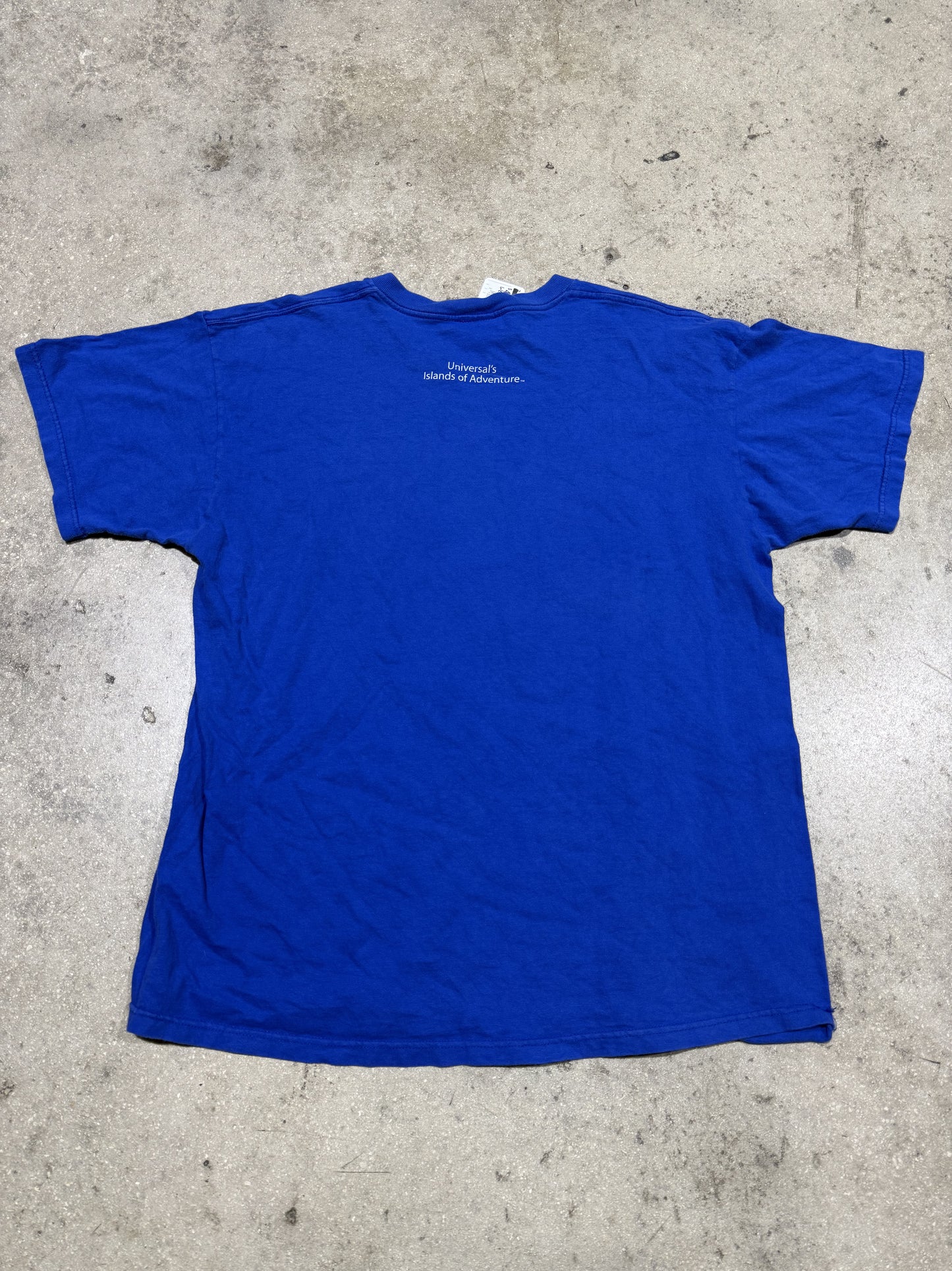 2001 Universal Studios Marvel Tee - Blue Size XL