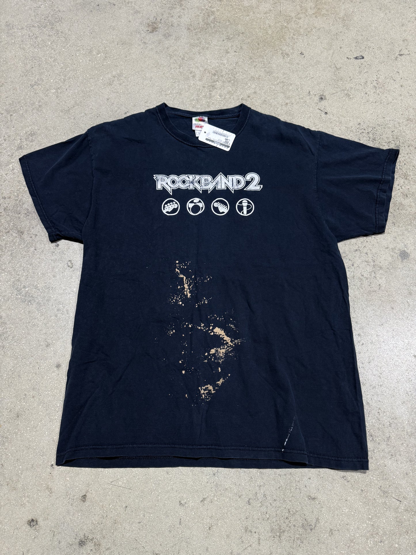 Rockband 2 Tee - Black Size XL
