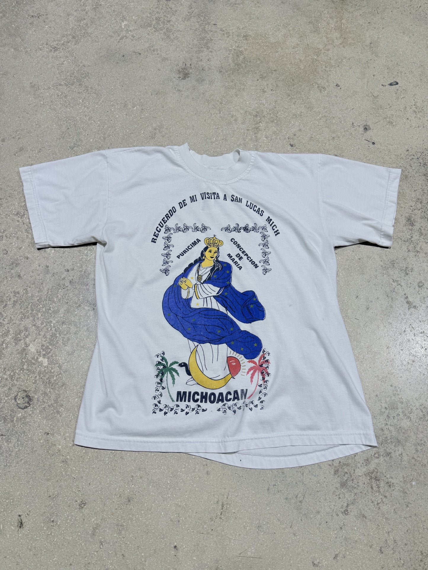 Concepcion De Maria Tee - White Size Medium