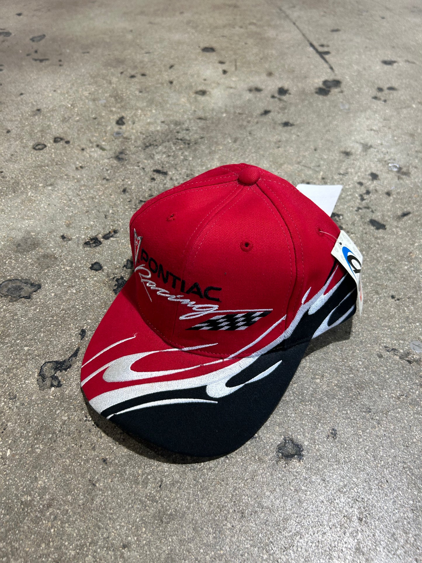 Pontiac Racing Hat - Red/Black
