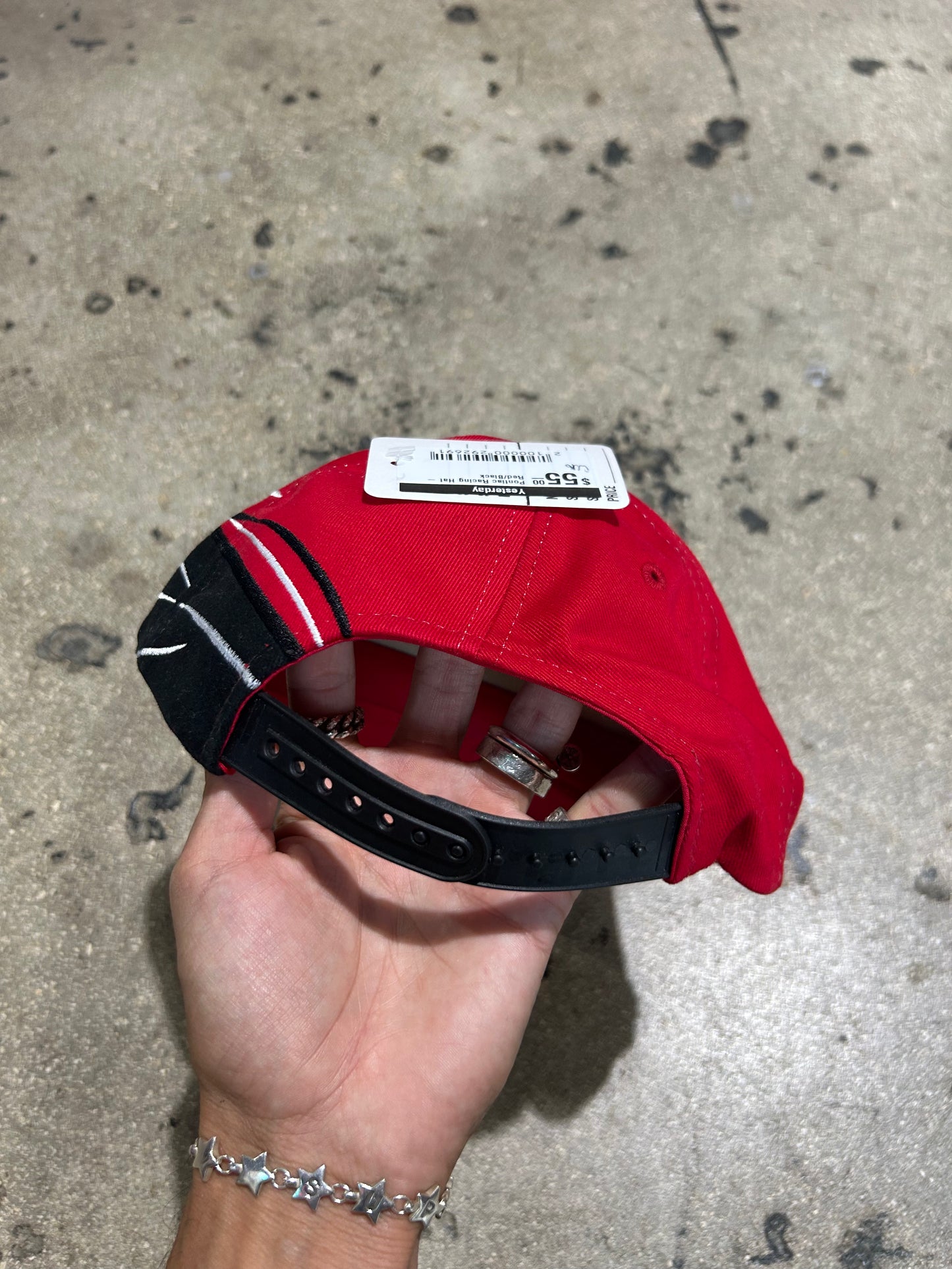 Pontiac Racing Hat - Red/Black