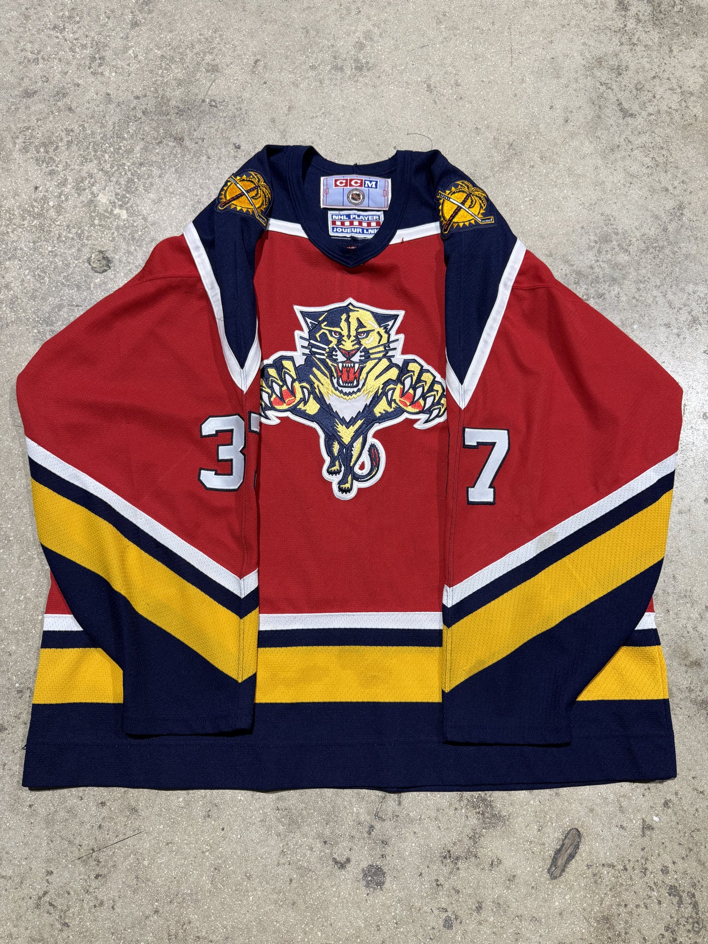 CCM Florida Panthers #37 KIDD Authentic Jersey