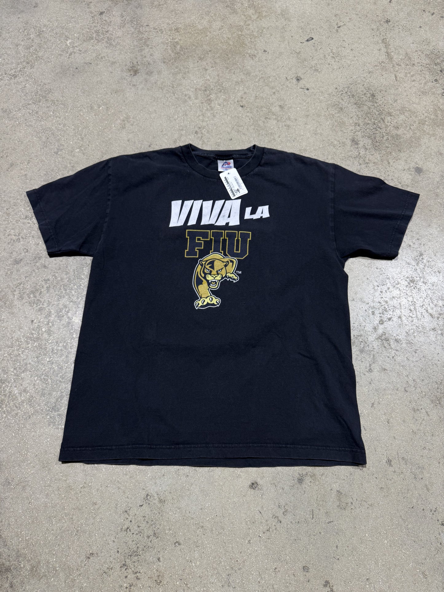 Viva La FIU Tee - Faded Black Size XL
