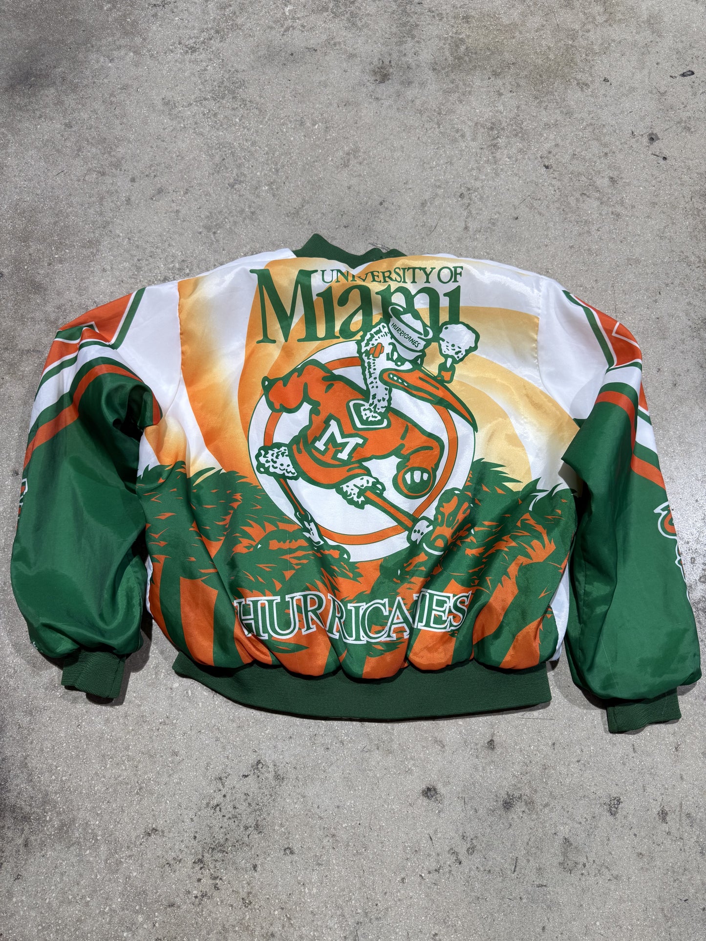 Chalk Line Miami Hurricanes Fanimation Jacket - White Size XL