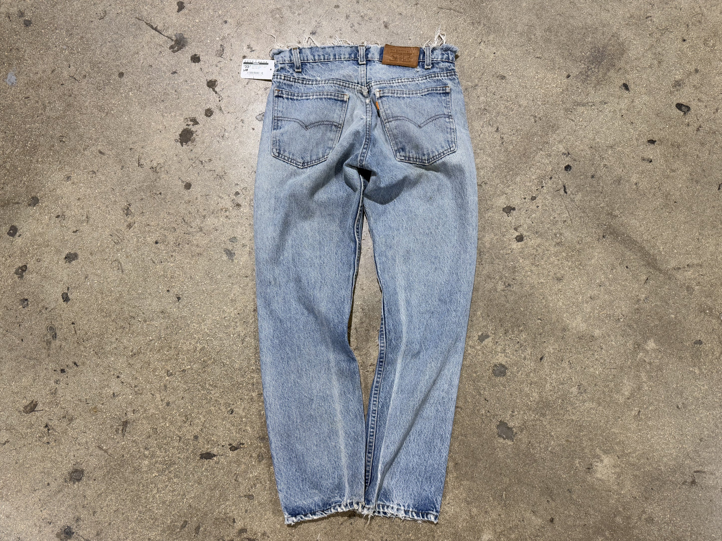 Distressed Womens Levis Gold Tab Denim - Light Wash Size 30