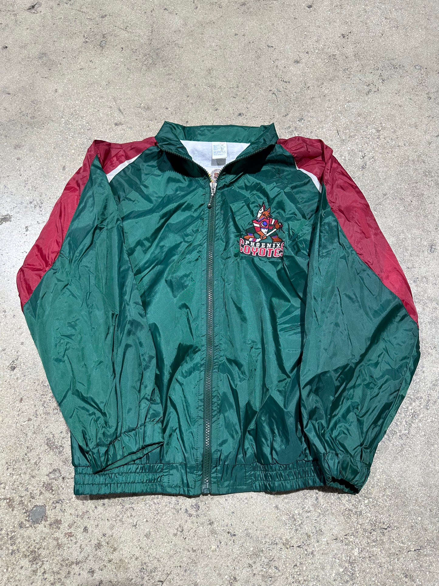 Phoenix Coyotes Jacket - Green Size Youth Large