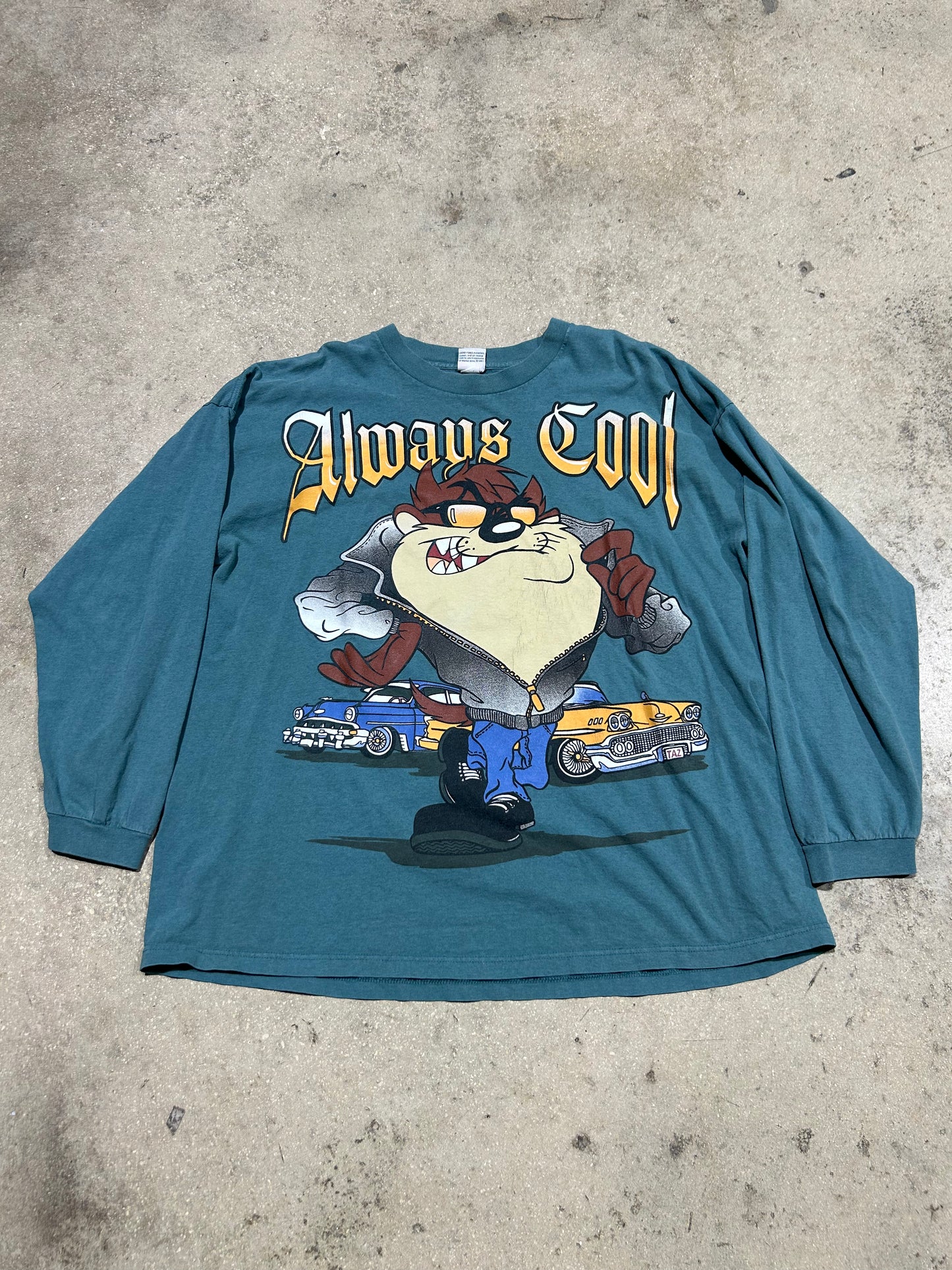 Always Cool Taz Tee - Green Size XXXL