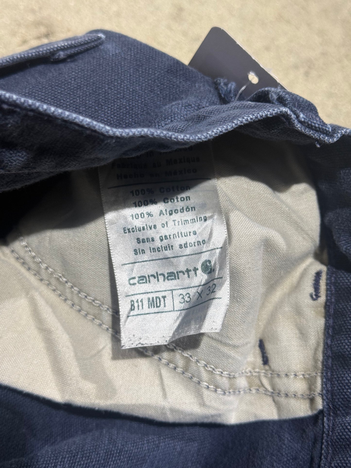 Carhartt Carpenter Pants - Navy Size 32x32