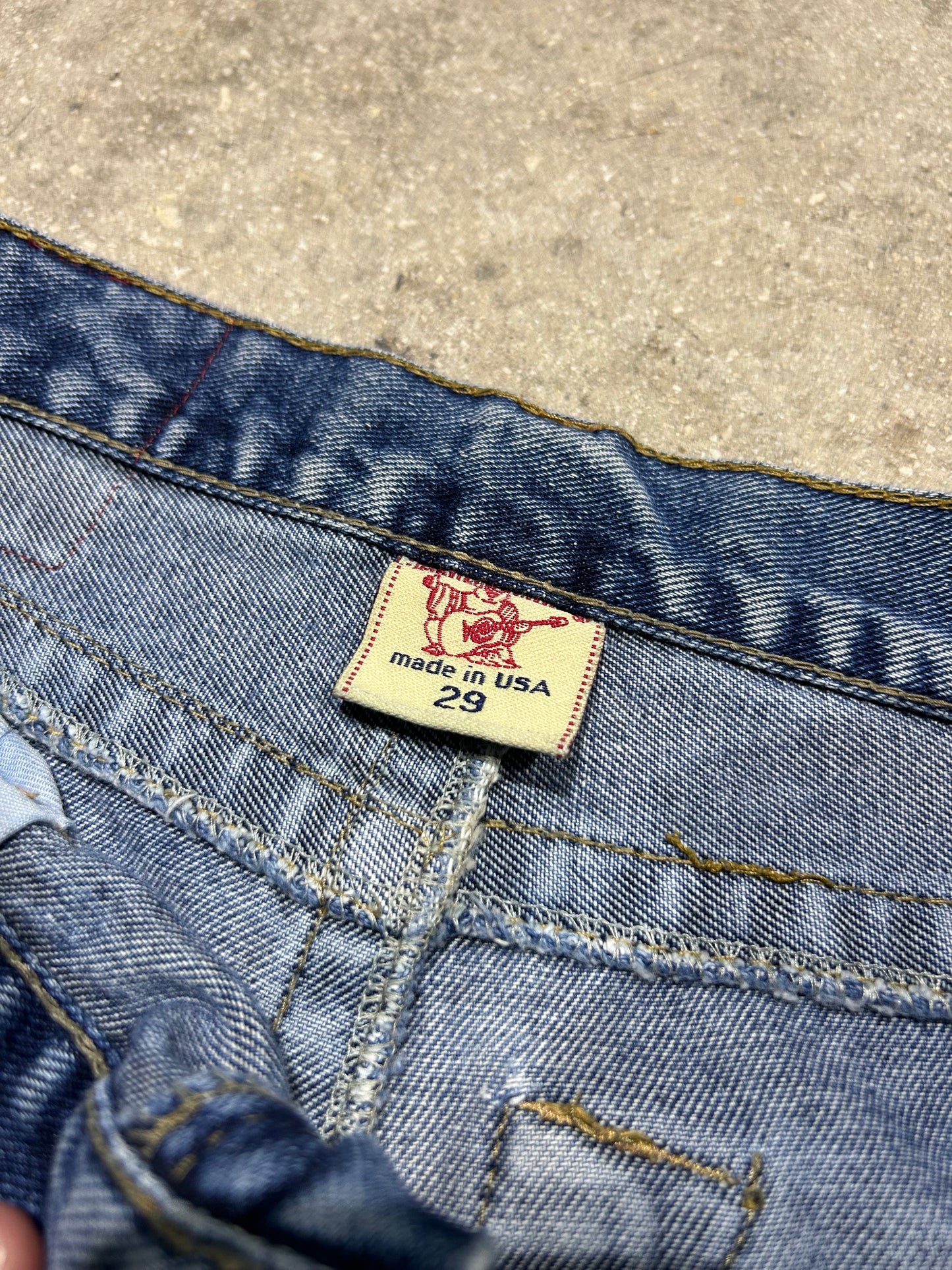 True Religion Joey Denim Jeans - Blue Size 29x27.5