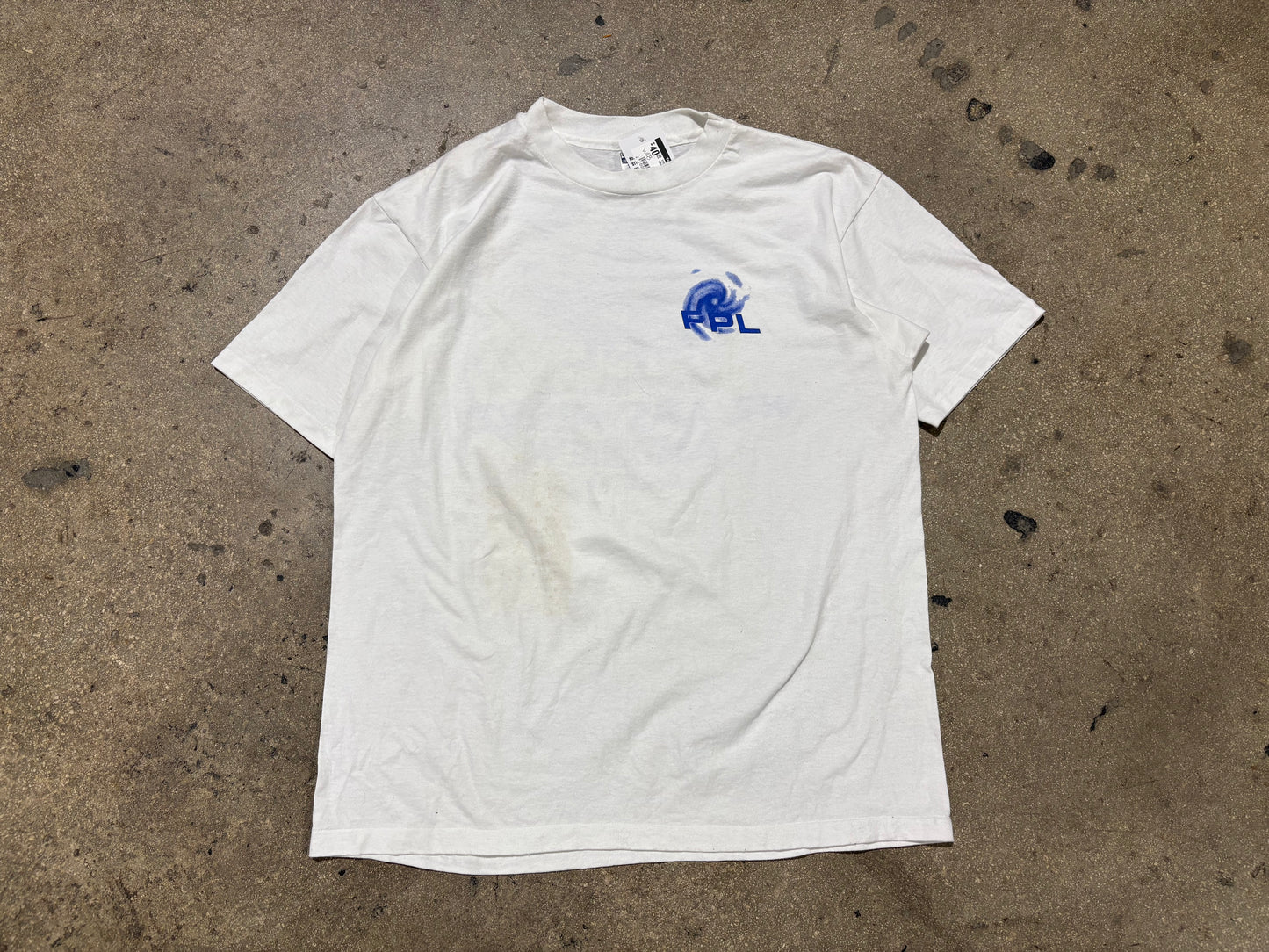 1992 FPL Andrew Tee - White Size Large