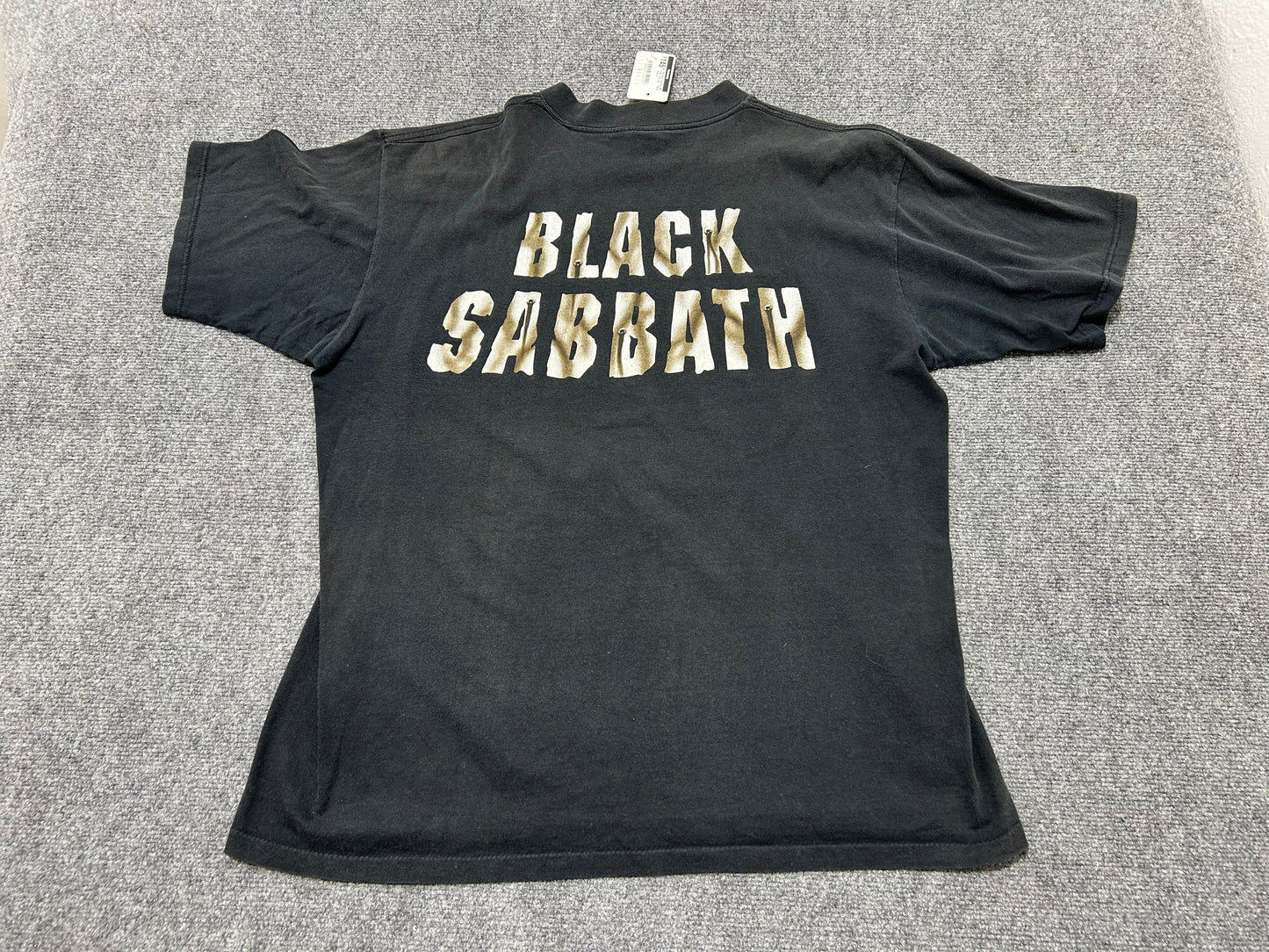 90s Black Sabbath War Pigs Tour Tee - Black Size XL