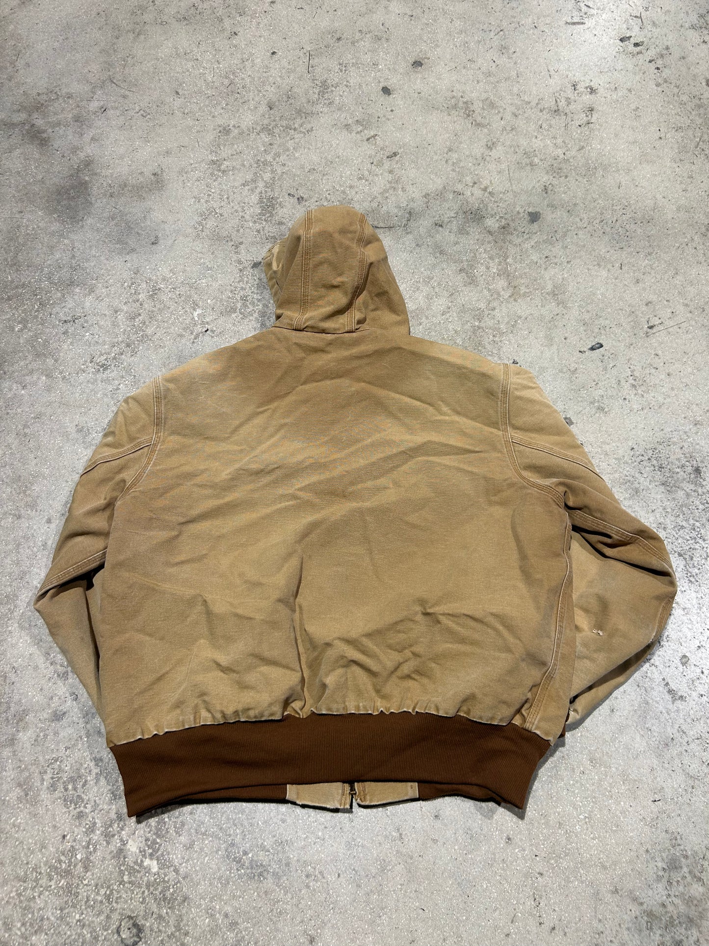 Carhartt Southwest Gas Hooded Jacket - Khaki Size XL