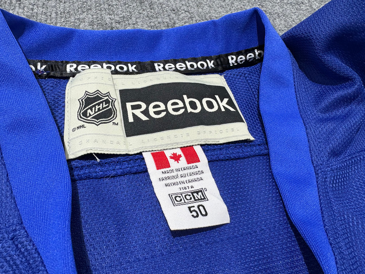 Reebok New York Rangers #30 Lundqvist Hockey Jersey - Blue Size 50/ Large