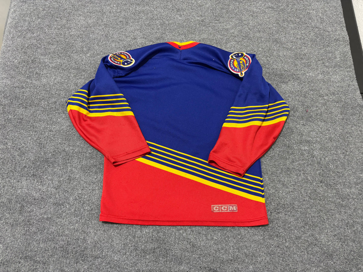 St Louis Blues Hockey Jersey - Blue Size Youth Medium
