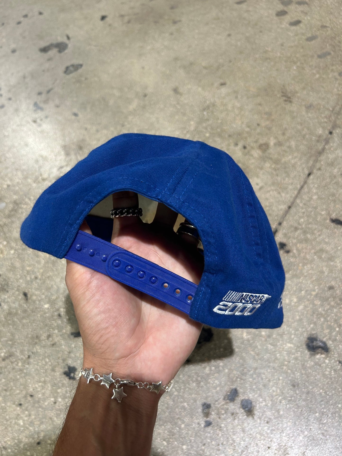 Dale Jarrett Nascar Hat - Blue/Red
