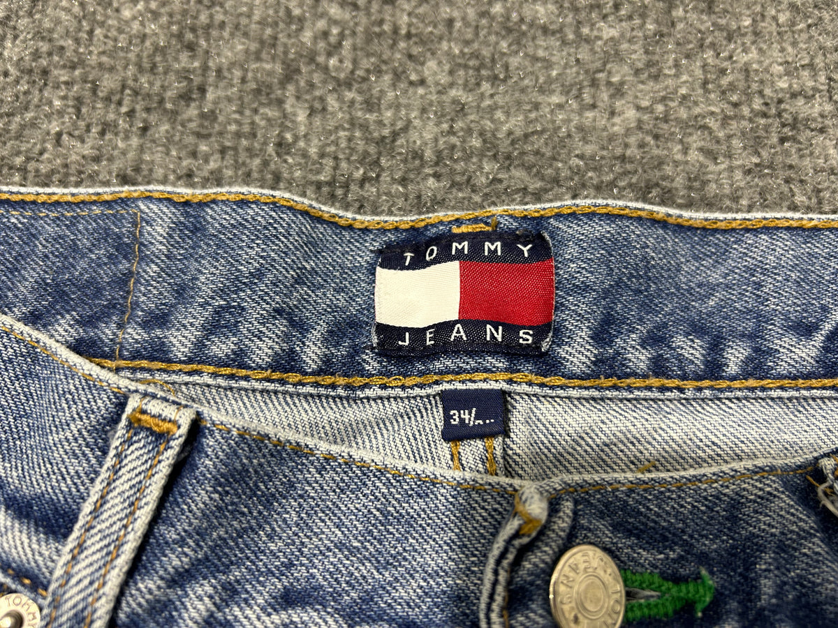 Tommy Hilfiger Cutoff Shorts - Blue Size 34