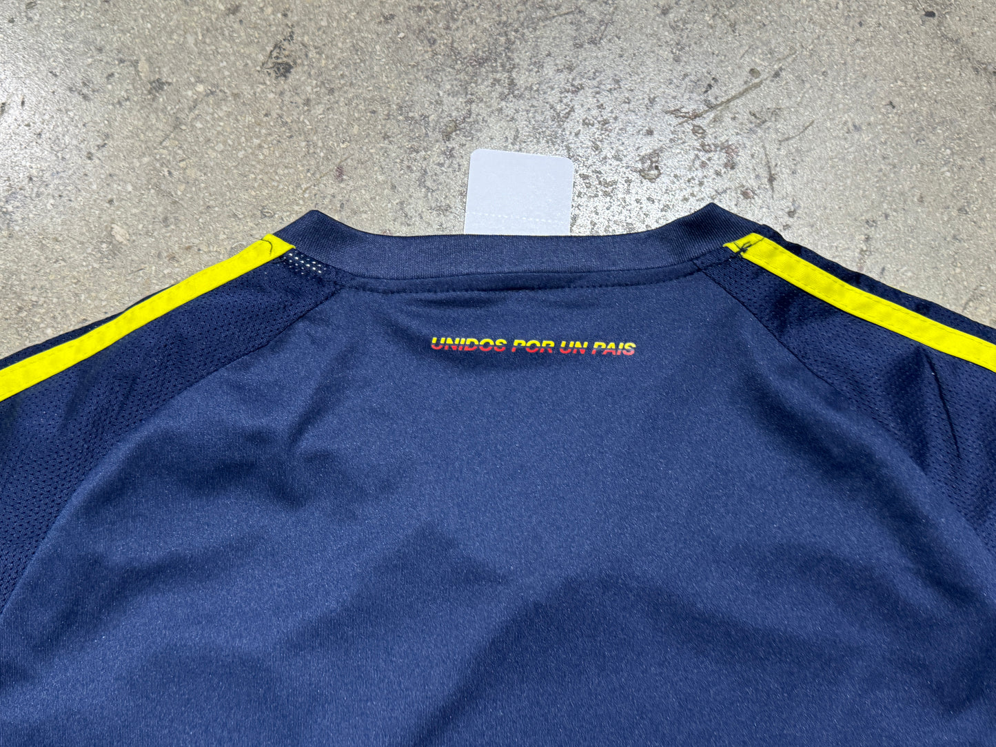 2014 Colombia Soccer Jersey - Navy Size XL