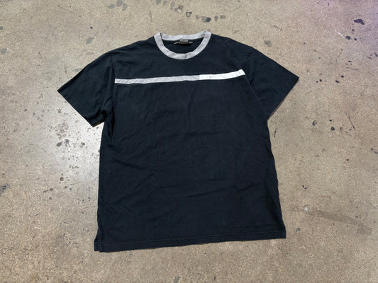 Nike Chest Stripe Tee - Black Size XL