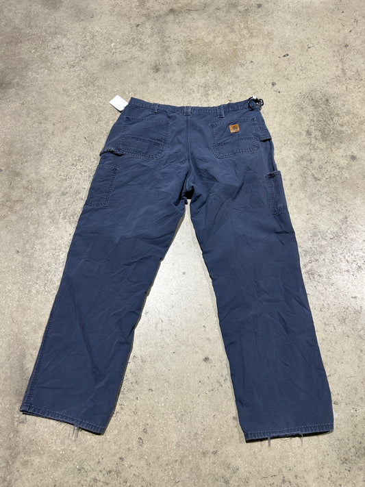 Carhartt Carpenter Pants - Navy Size 38x34