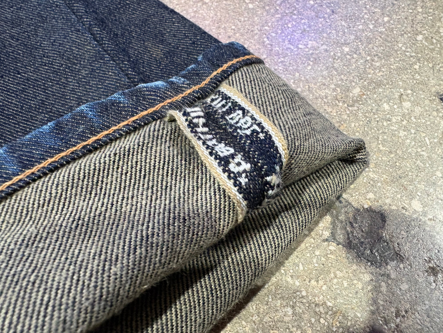 00s Bape Bathing Ape Selvedge Denim Jeans - Blue Size XS