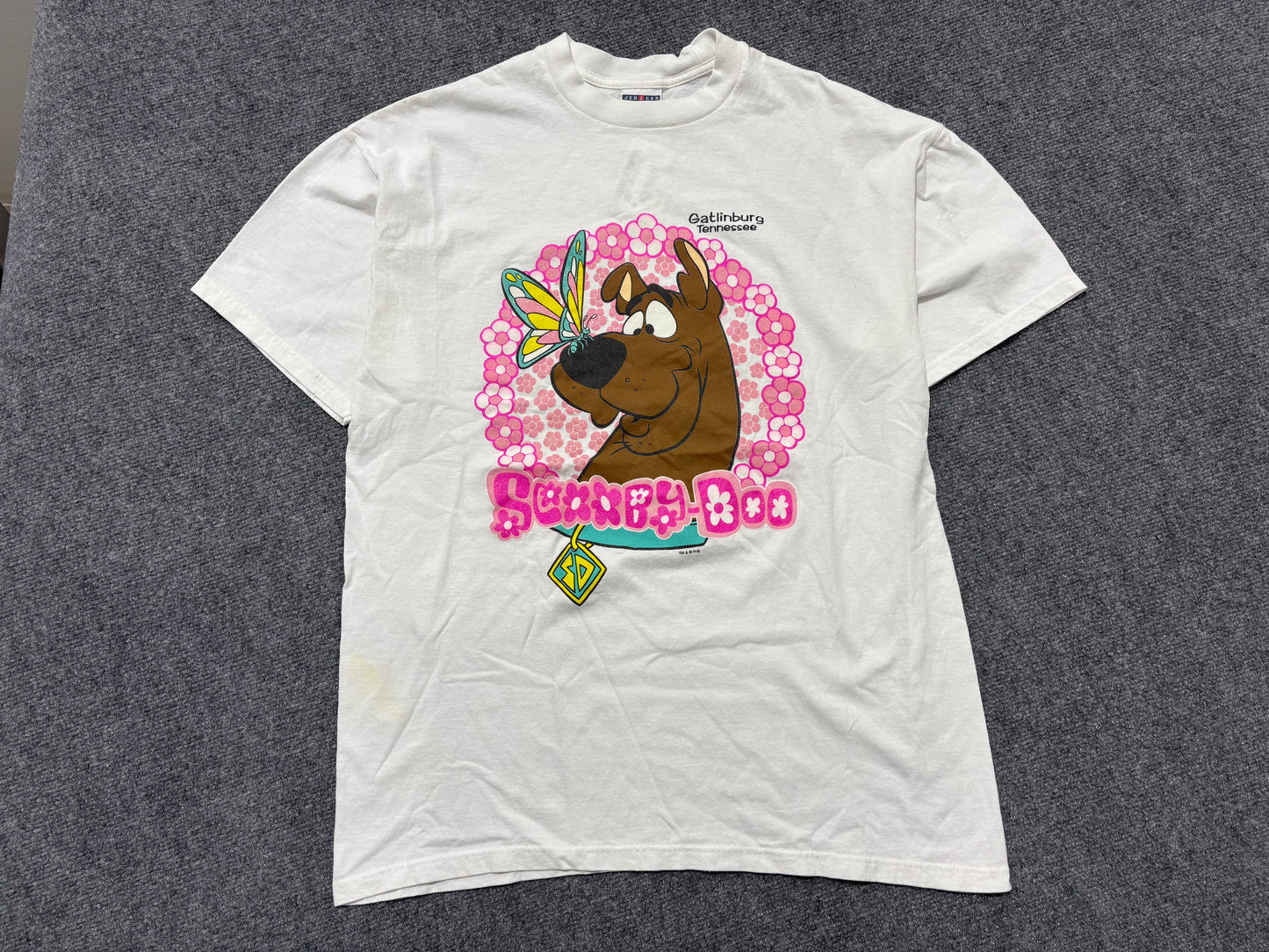 Tennessee Scooby Doo Shirt - White Size Large