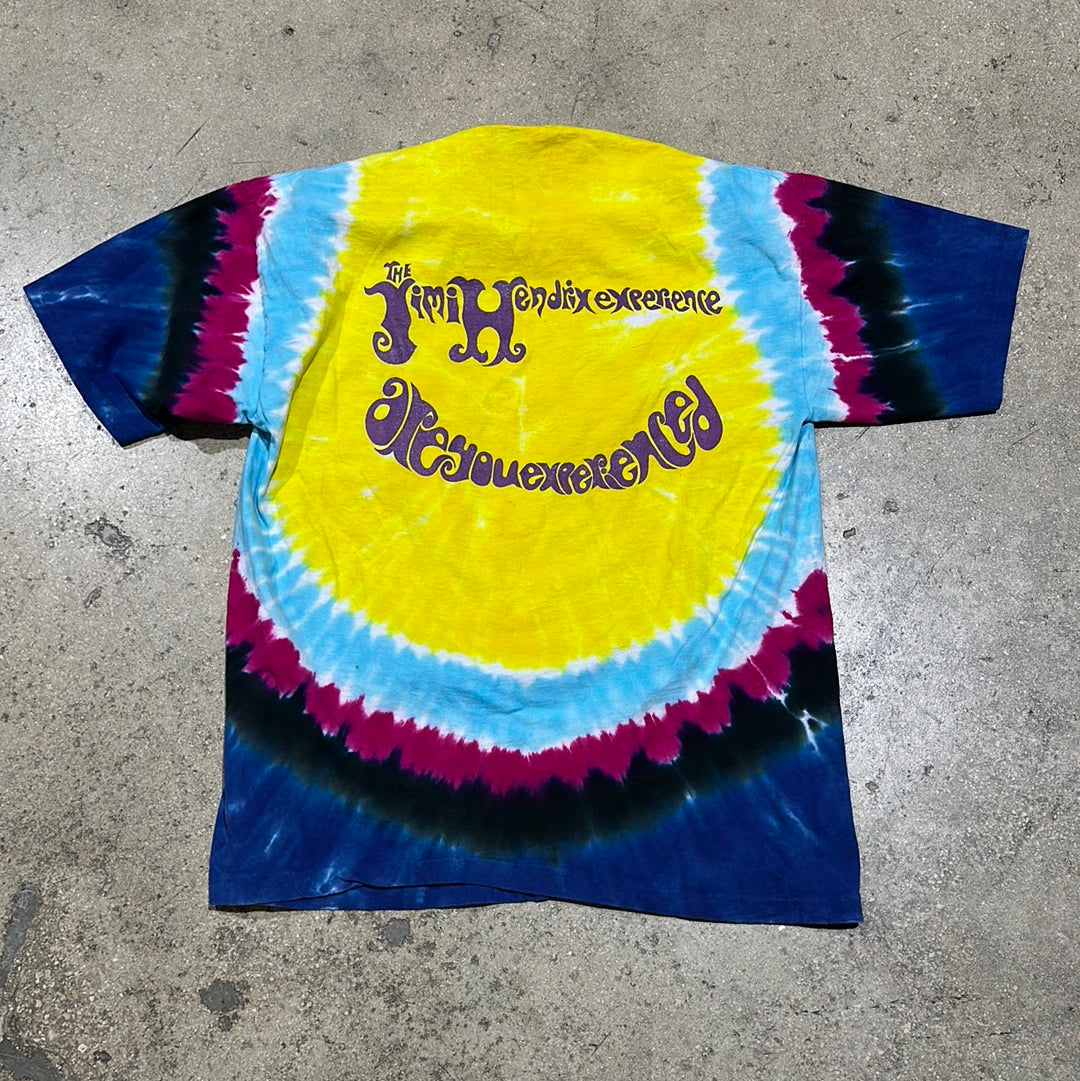 2002 Jimi Hendrix Experience Tee - Tie-Dye Size Large