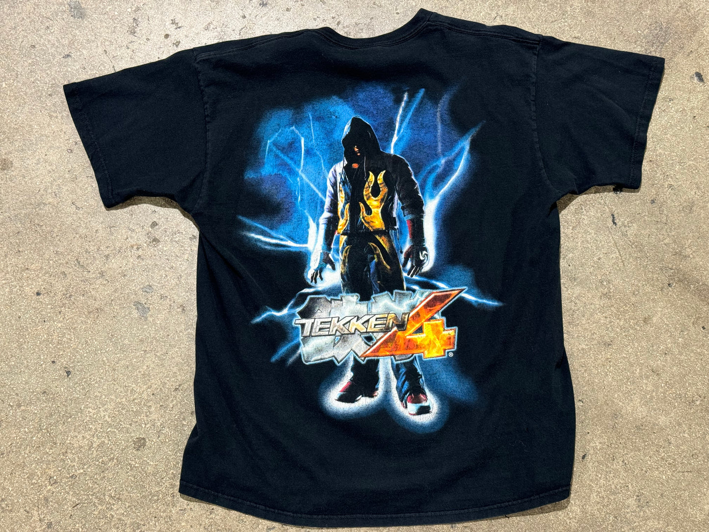 Namco Tekken 4 Tee - Black Size XL