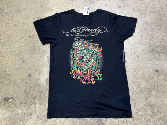 Ed Hardy Tee - Black Size XXL