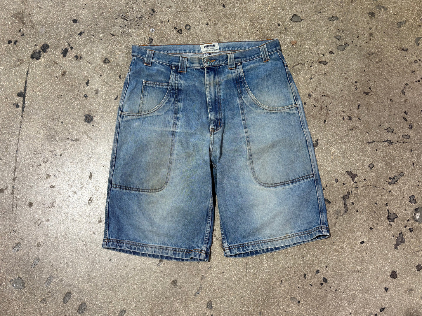 Boxx Jeans Denim Shorts - Blue Size 36