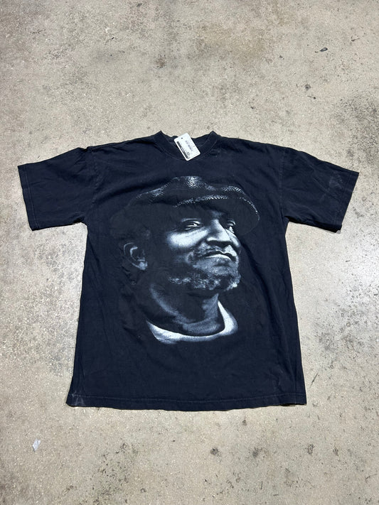 Red Fox Big Face Tee - Black Size XL