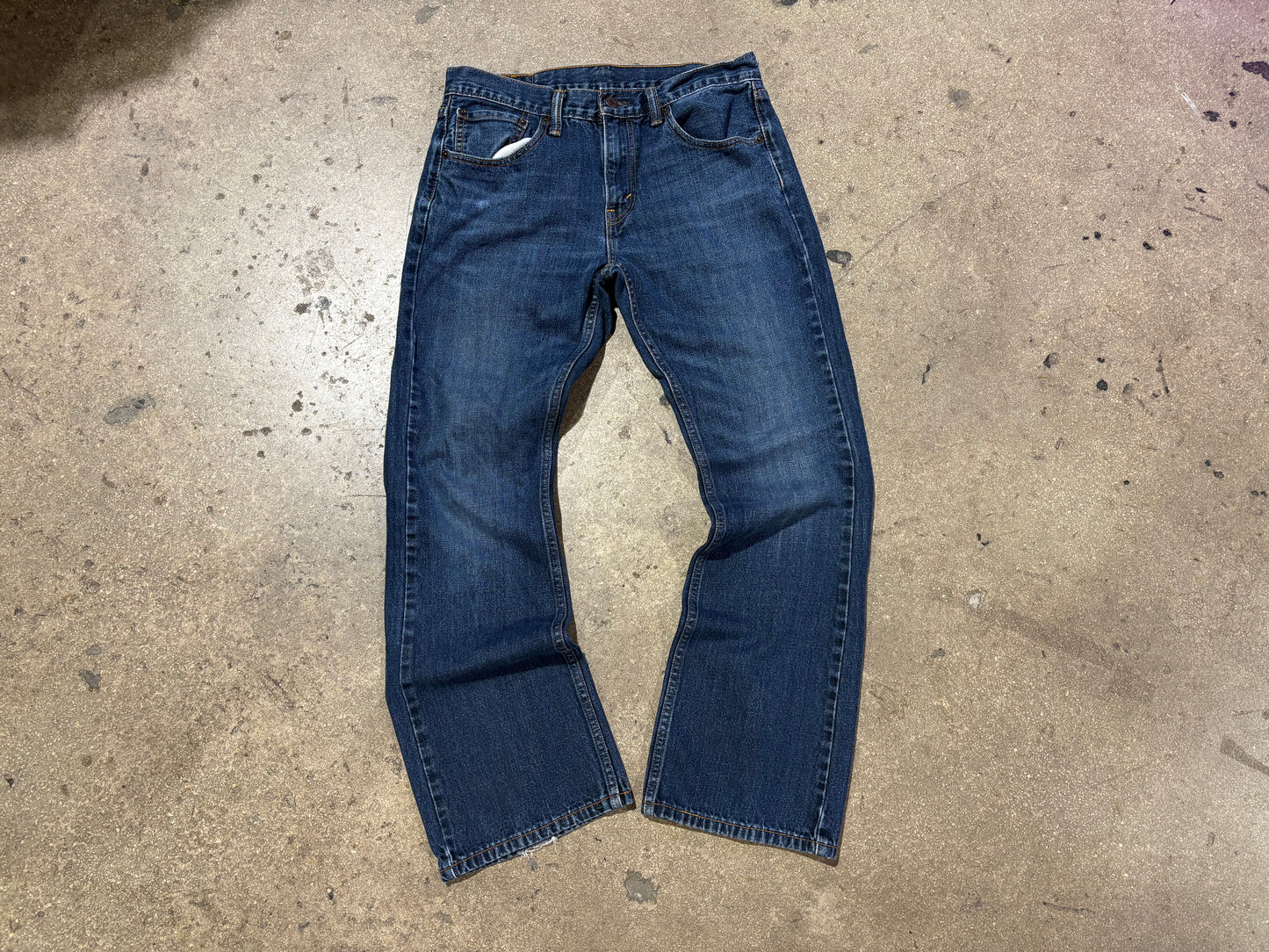 Levis 527 Bootcut Jeans - Dark Wash Size 32 x 30