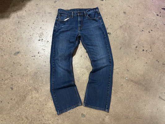 Levis 527 Bootcut Jeans - Dark Wash Size 32 x 30
