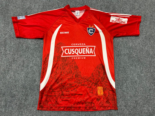 Cienciano Peru Soccer Jersey - Red Size Large