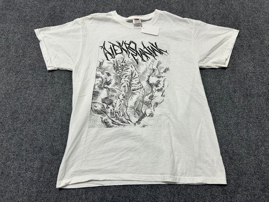 Nekro Maniak Tee - White Size Large