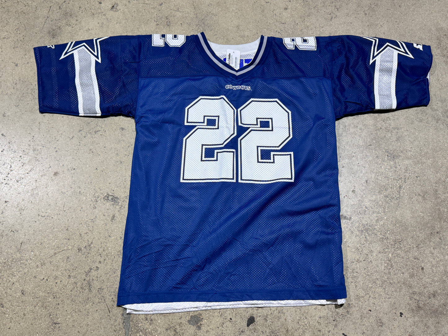 Starter Dallas Cowboys Emmit Smith/Deion Sanders Reversible Jersey Size 52/XL