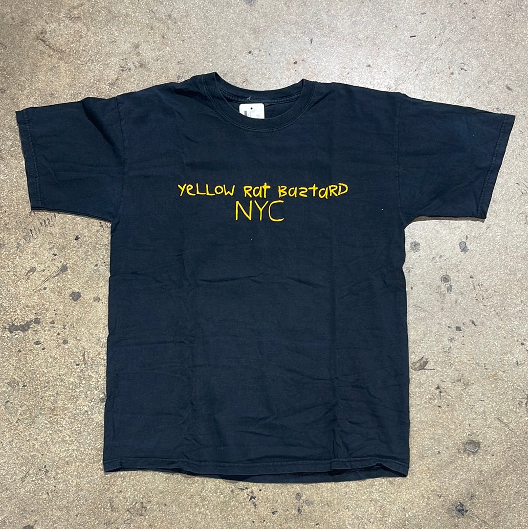 Yellow Rat Bastard NYC Tee - Black Size Medium