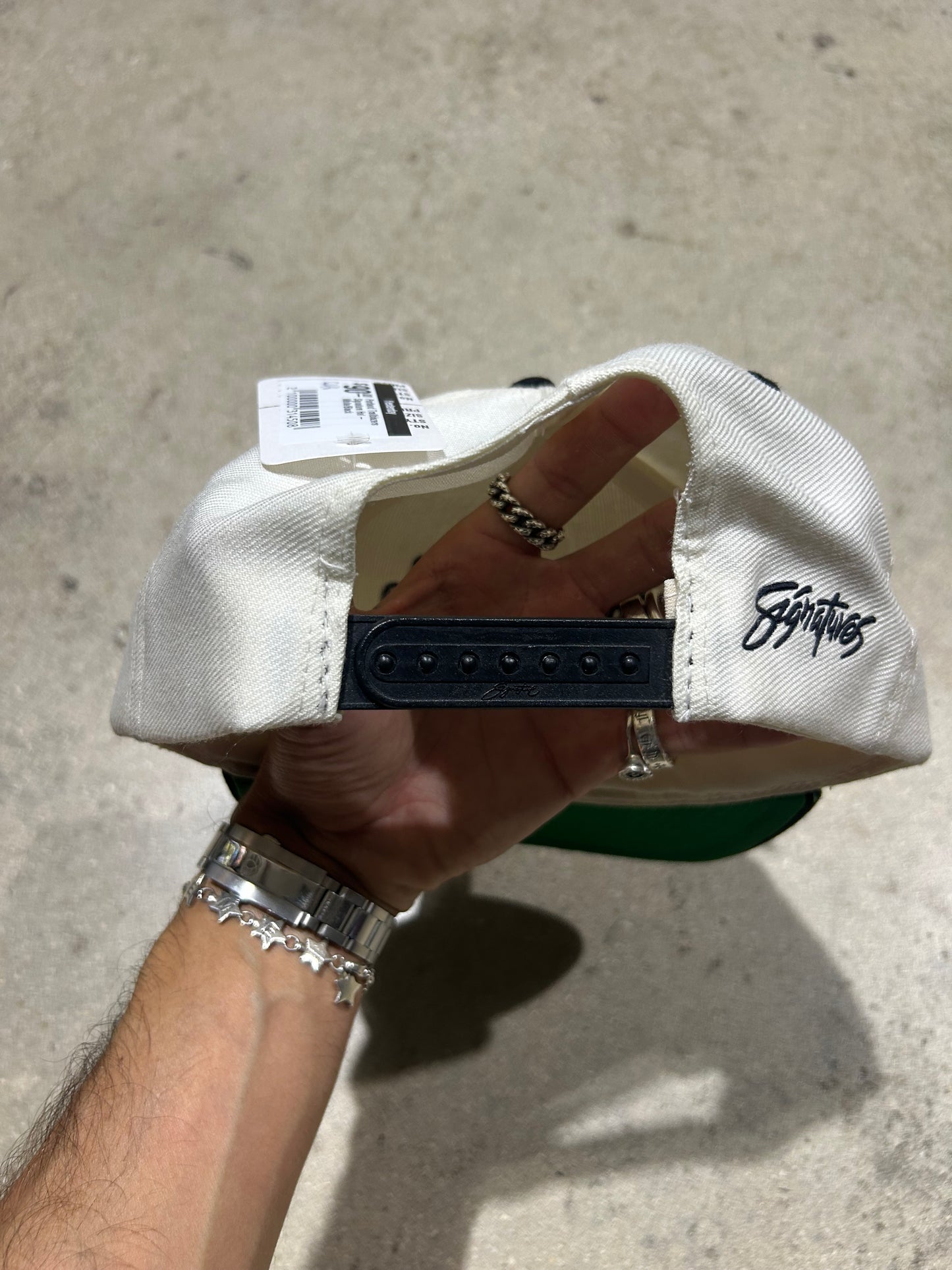 Portland Trailblazers Signature Hat White/Black