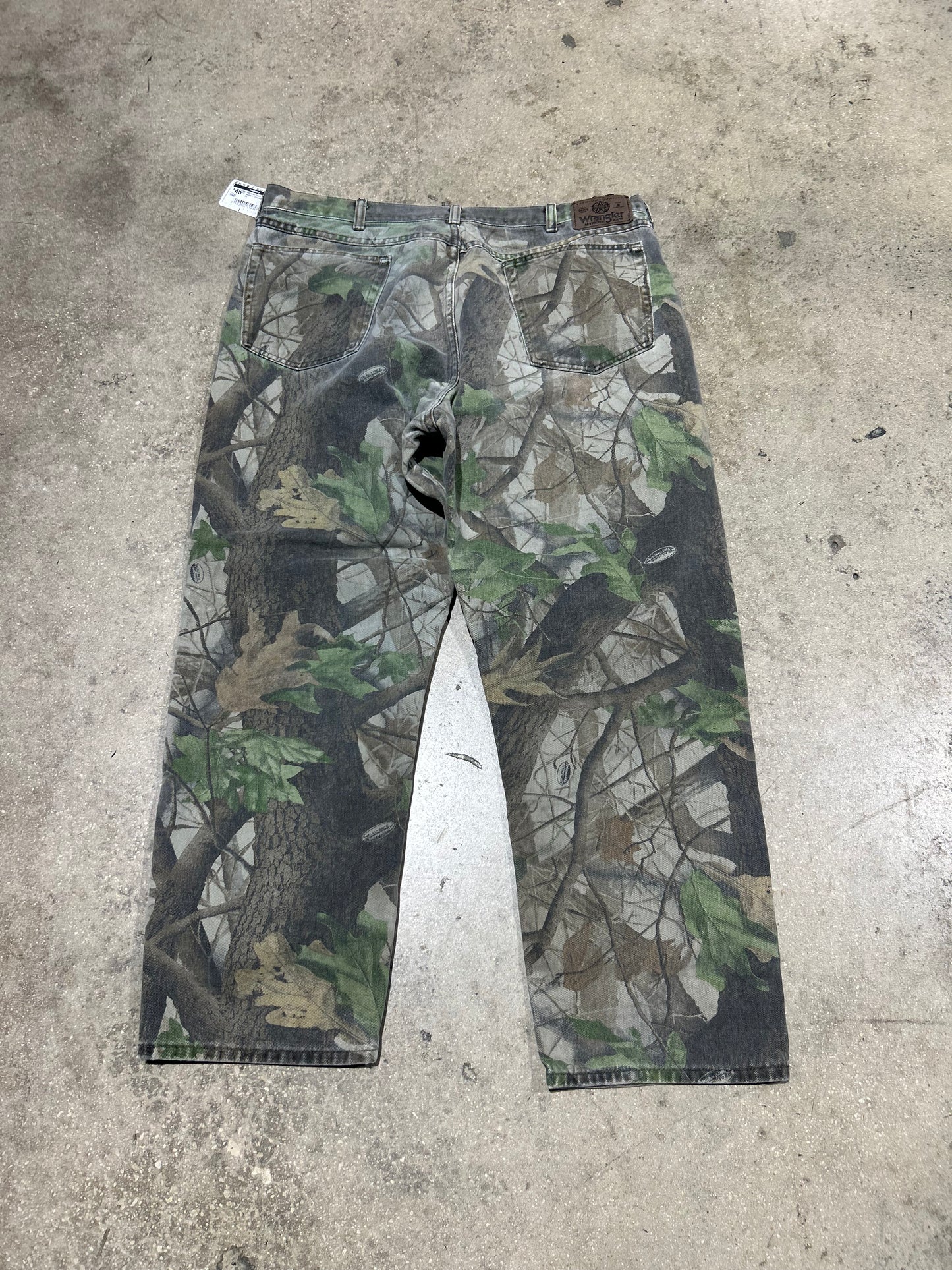 Wrangler Camo Carpenter Jeans - Camo/Multi Size 34