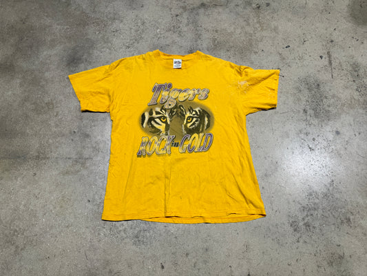 LSU Tigers Bootleg Tee - Yellow Size XXL