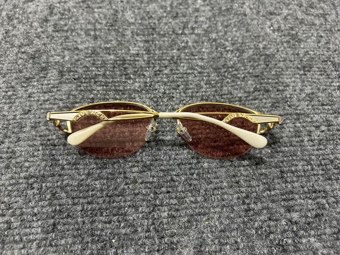 Givenchy Wire Sunglasses - Gold/White/Pink