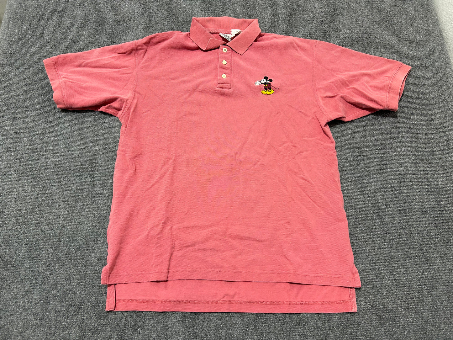 Mickey Mouse Polo Shirt - Pink Size XL